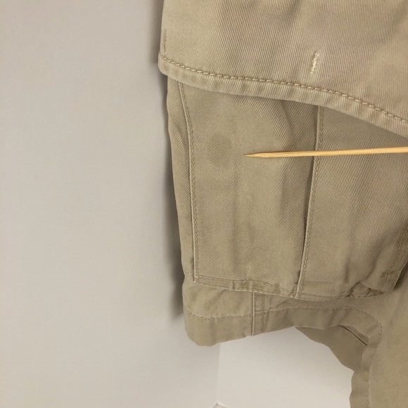 ROUNDTREE & YORKE Cargo Shorts Men 6 Pockets Classic Fit Tan/Khaki Waist 52 - Picture 4 of 7